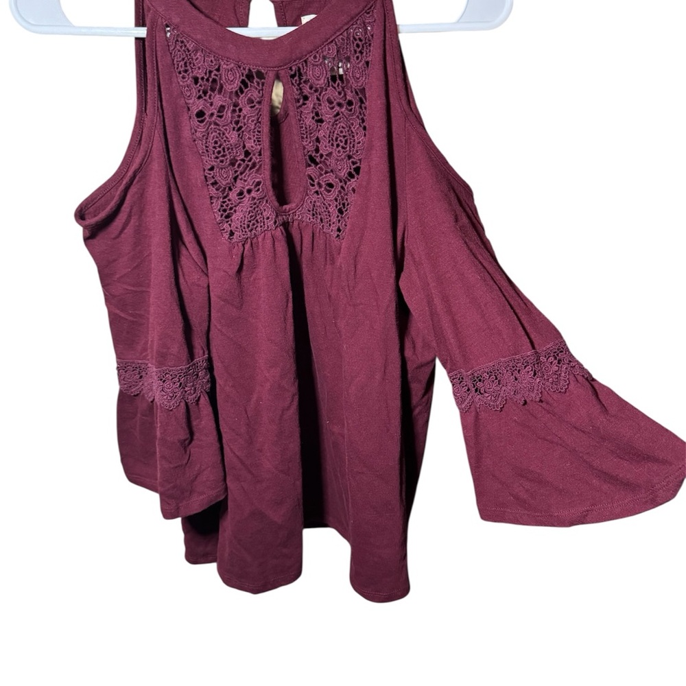 Haute Project Cold Shoulder Blouse - Size L